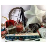 Tools, Industrial Items, and Decorative Pieces