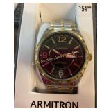 Armitron Two-Tone Stainless Steel Quartz Watch wit