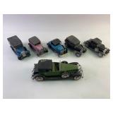 Die-Cast Model Classic Cars with Vintage Designs