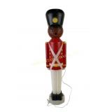 Illuminated Plastic Toy Soldier Blow Mold Decorati