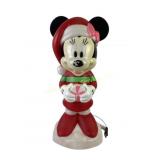 Christmas Minnie Mouse Lighted Blow Mold Decoratio