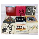 Vinyl Records Featuring The Beatles, Bob Dylan, Sa