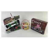 NOS Piggy Carnival buildable set, NOS Flywheels,