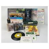Media lot: records, promo records, VHS & promo CDs