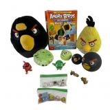 Angry Birds lot: plush, figures, balls, cars, game