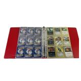 Pokemon trading cards binder