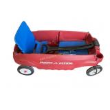 Radio Flyer Plastic Wagon With Seat and Handle