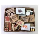 Rubber Stamps with Ink Pads and Accessories