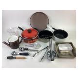 Cookware and Kitchen Tools Including Club, T-Fal,