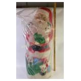 Christmas Santa Claus Blow Mold Yard Decoration