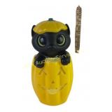 Black Cat in Jack-oï¿½-Lantern Blow Mold Decoration