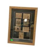 Colonial and Continental Currency from 1770s Frame