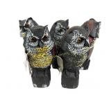 (5) Garden owl decoys