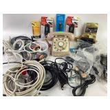 Rotary phone, Coaxial Cables, RadioShack, and Asso