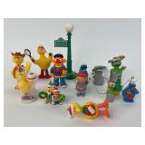 Vintage Sesame Street figures and ornaments lot of