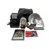Polaroid land camera, wink light, ge exposure