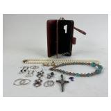 .925 marked Mexico cross, total weight 11.03 g,