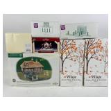 Department  56 village, autumn maple and birch