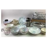 Dinnerware, Kitchen, Bathroom Accessories Includin