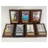 Lot of 7 mounted Emmitt Smith & Troy