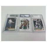 Graded card lot: 1991 Upper Deck Dion Sanders 9