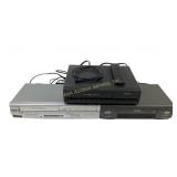 Quasar, Sylvania, and Toshiba VHS and DVD Players