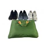 Nike Airmax size 9.5W, Adidas size 9W, Nike Flex