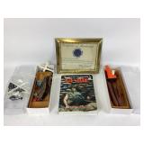 GI Joe Memorabilia with Membership Certificate, En