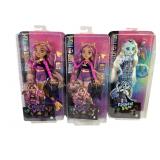 3 Monster High Dolls