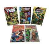 Marvel Comic Reprint Editions Featuring Thor, Hulk