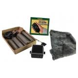 Micro mobile CB radio, in box, metal ingots,