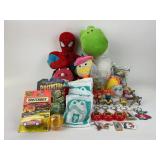 NOS Squishmallows plush & meds, NOS Matchbox, NOS