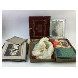Photographs, Cookbooks, and Scrapbook, Empty box