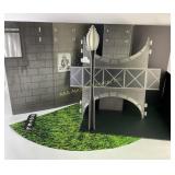 Corkscrew Alley Movie Studio Diorama by Akio Tsuno