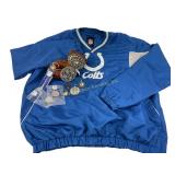 NFL Colts Large pullover, leather belt, owl