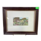 Framed Landscape Signed by Artist