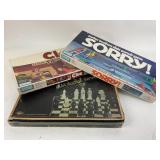 Trading card lot & Vintage Games 1950's
