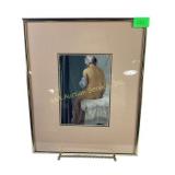 Framed Reproduction of La Baigneuse by Ingres