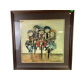 Framed Artwork by Graciela Rodo Boulanger Featurin