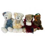 Boyds Bears and Russ Pumpkin Bear Plush Toys