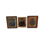 19th-Century Tintype Photographs in Decorative Cas