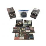 CDs and Cassettes: Kiss, Black Sabbath, Disturbed,