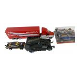 Die-Cast Model Cars and Honda Truck Trailer