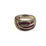 Sterling Silver KL .925 Thailand Ring Size 5.5