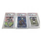 Graded Card Lot Of 3