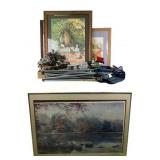 Brass angel towel holder, Koss pro/4AA