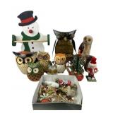 Large Vintage Christmas Ornaments, Vintage