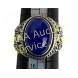 Sterling Silver .925 Indonesian Ring Size 7 with B