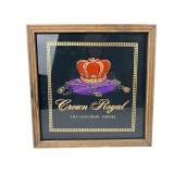 13x13 Vintage Crown Royal Mirror Sign