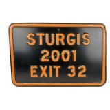 12x18 Harley Davidson Sturgis 2001